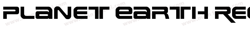 Planet Earth Regula字体转换